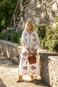 White Fall Funk garment by Tela Luxury Mercantile featuring stylish fall-inspired design and premium fabric details.