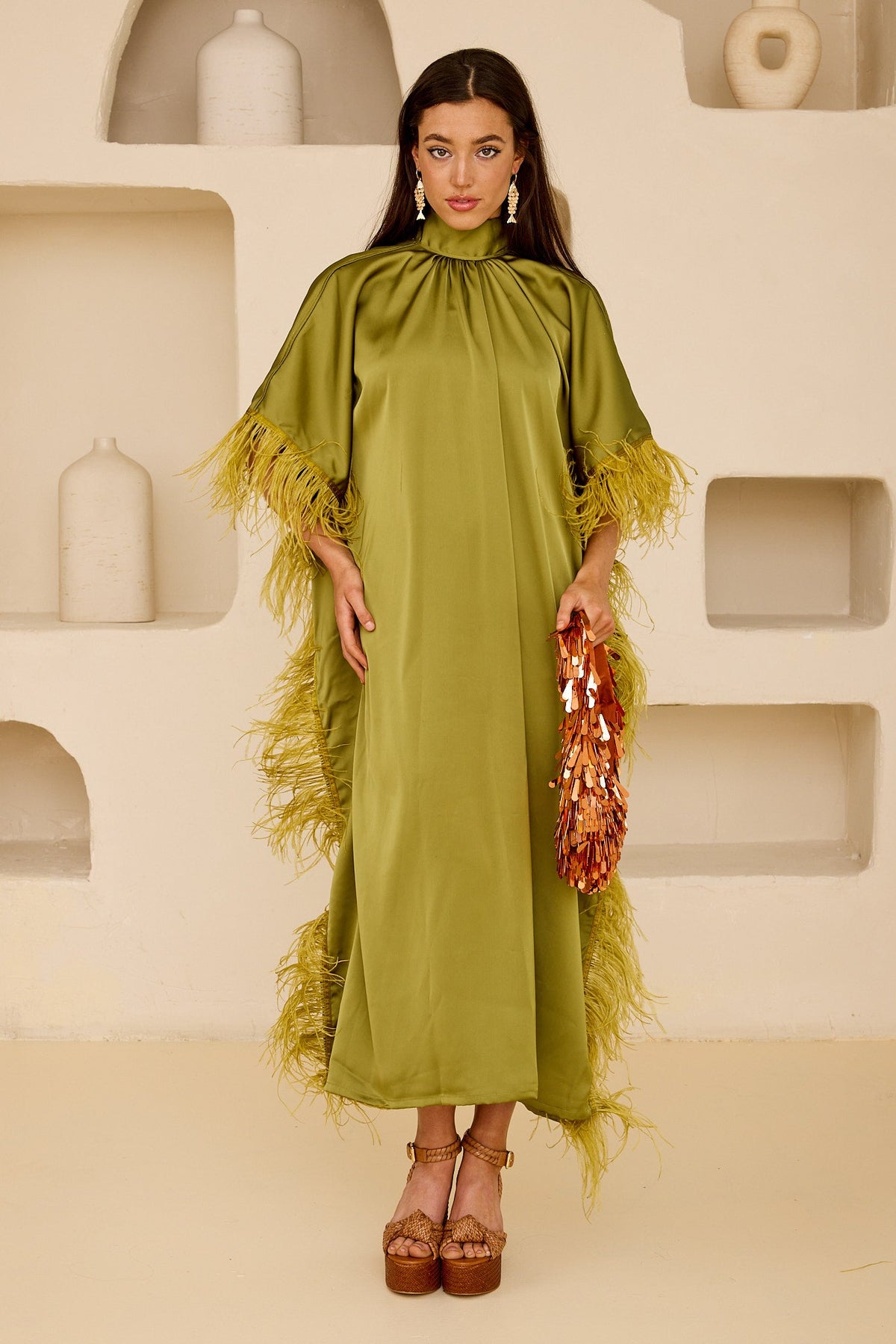 Elegant Mariposa design by Tela Luxury Mercantile, showcasing intricate patterns and luxurious fabric details.