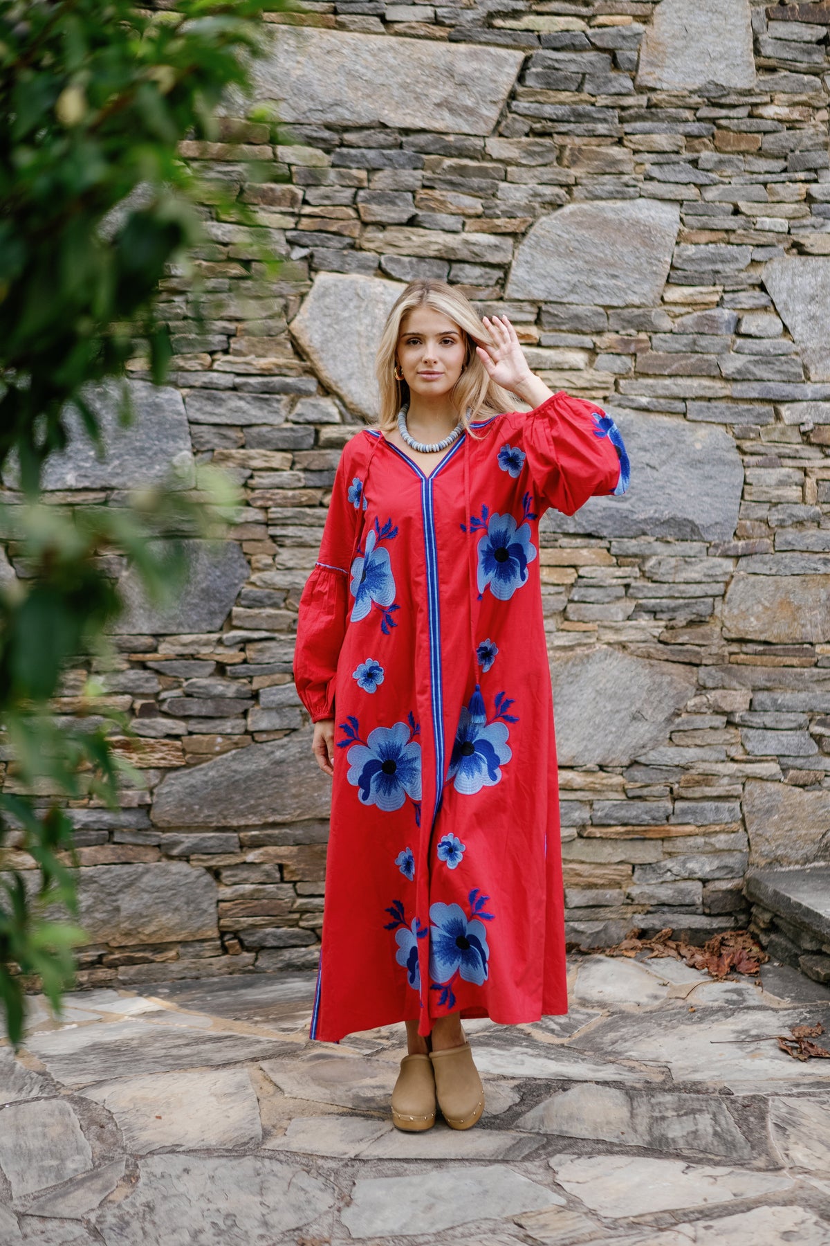 Grove Girl by Tela Luxury Mercantile, XS/S, featuring a stylish model wearing the elegant garment in a fashion photoshoot