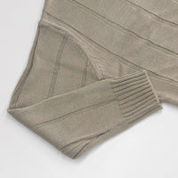 Textured Knit Sweater & Wide-Leg Trouser Set(MS448)