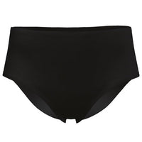 Black XS size The Hi-Waist Hug shapewear from The Only Bra, featuring high-waist design and smooth fit for a seamless silhouette.