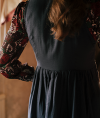 Soft, flowy house dress from The Village Green featuring a relaxed fit and comfortable fabric, ideal for casual wear.