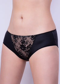 White Angel Veil Medium-Waisted Culottes women's panties with comfortable fit, designed by Lornea.