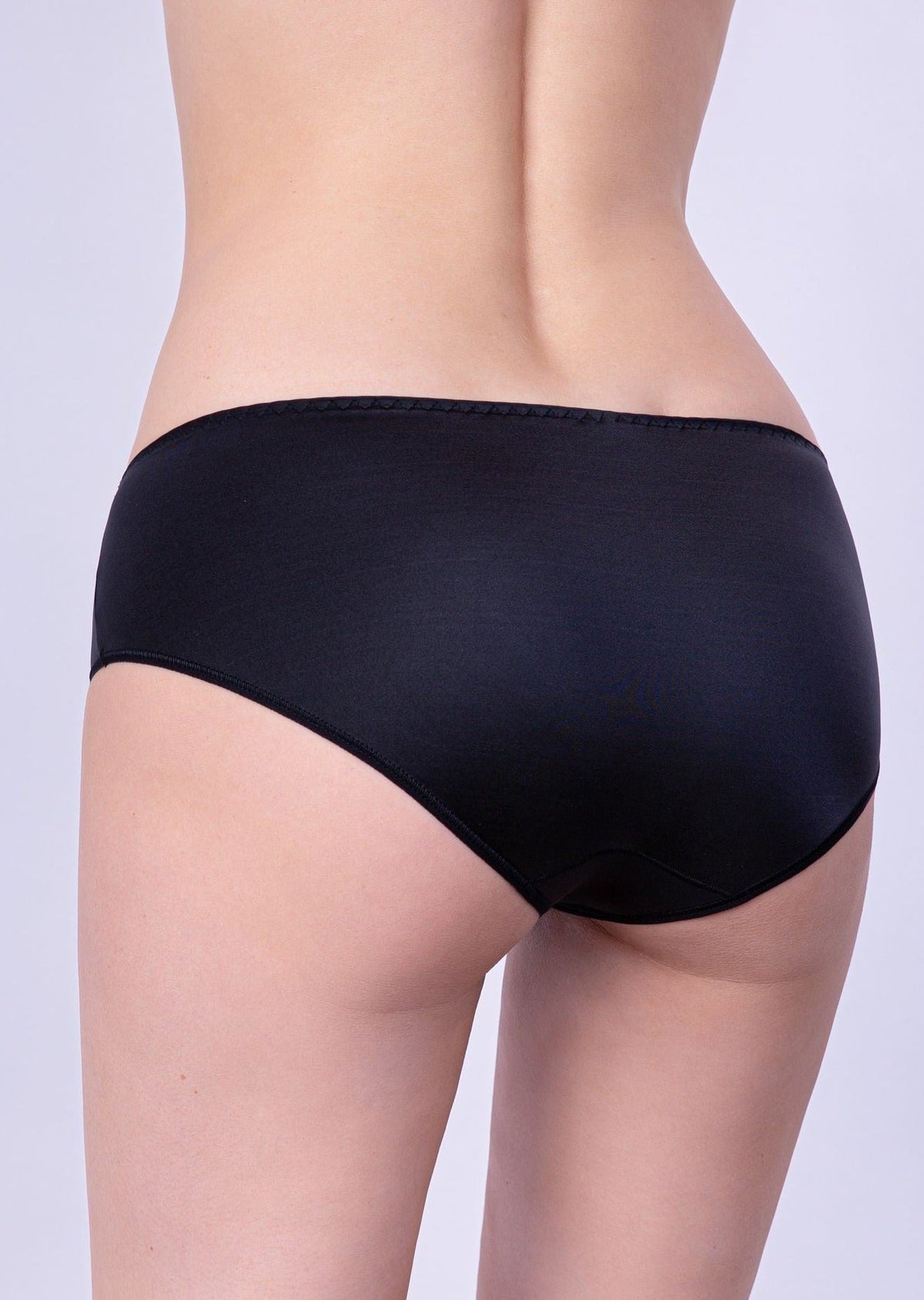White Angel Veil Medium-Waisted Culottes by Lornea, women's panties with comfortable fit and elegant design.