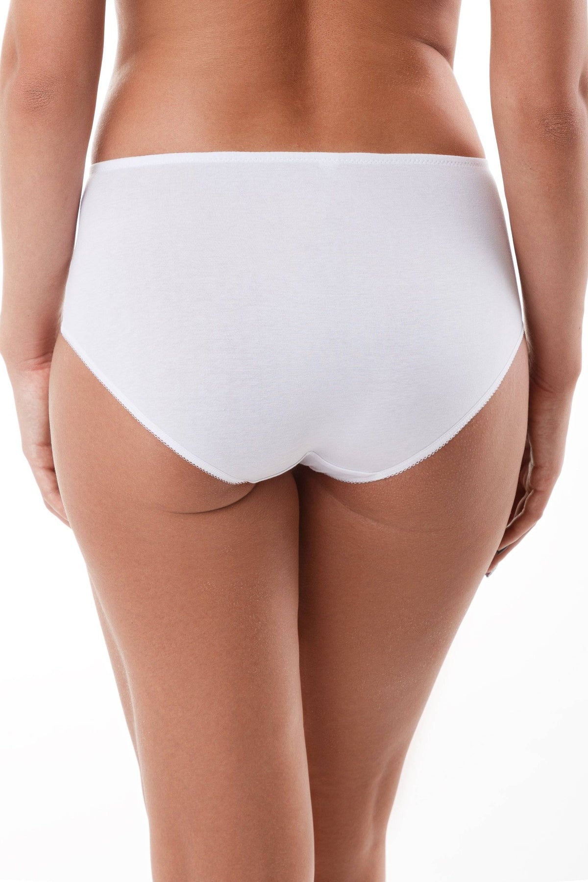 White women's shapewear panties from Opal Desire Bottoms by Lornea, designed for comfortable shaping and support.