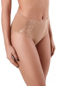 White women's shapewear panties from Opal Desire Bottoms by Lornea, featuring seamless design for a smooth fit.