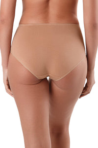 White women's shapewear panties called Opal Desire Bottoms by Lornea, designed for a smooth, flattering fit.