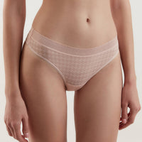 Women's shapewear panties by Conte Couture, Lornea style, in cameo color, designed for a smooth, comfortable fit.