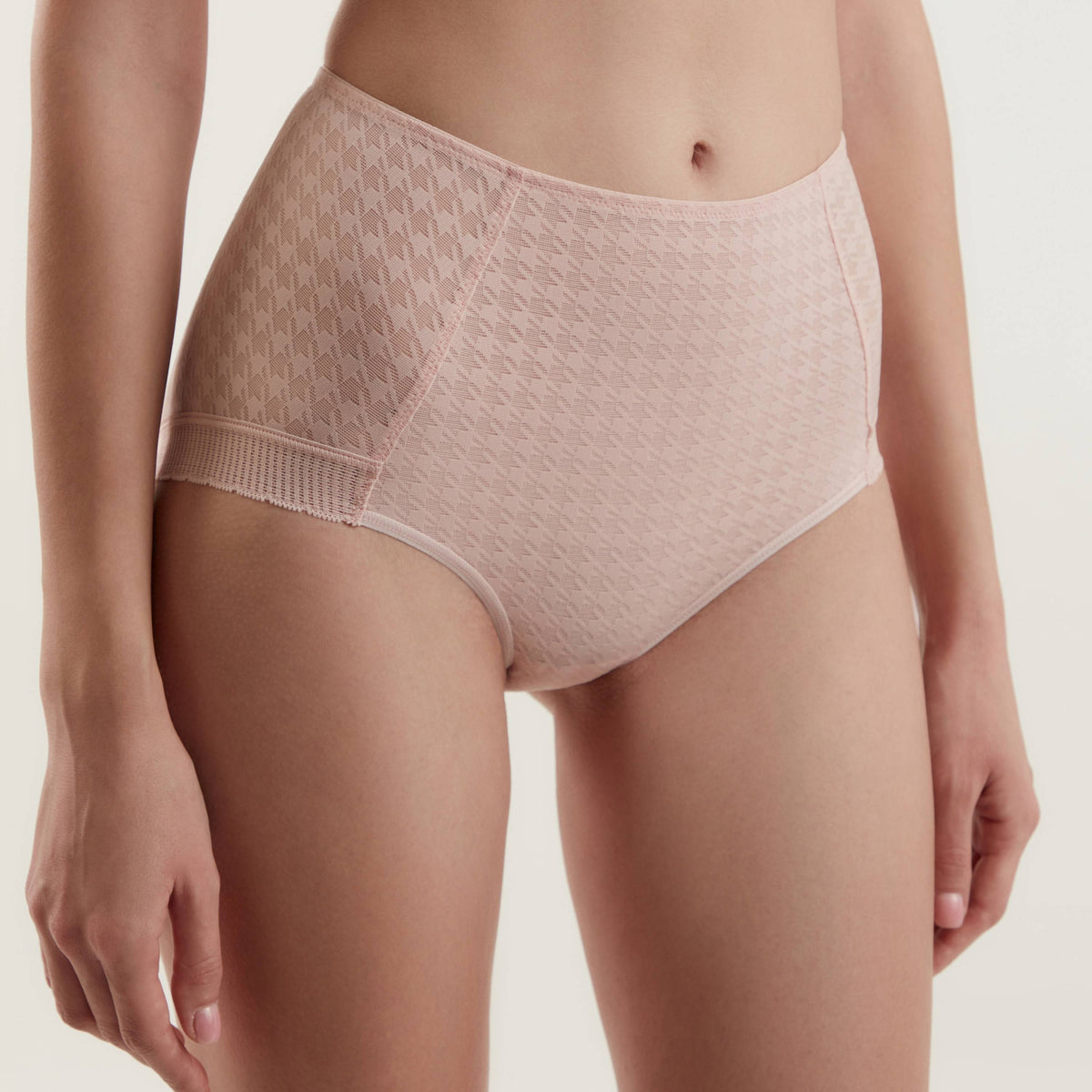 Lornea Conte Couture women's shapewear panties in cameo color, seamless design for smooth, comfortable fit.