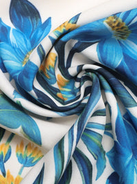 Floral print sweetheart neck maxi dress by Trendsi showcasing a flowing skirt and vibrant floral pattern on lightweight fabric.