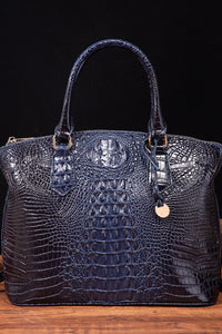 Trendsi PU leather handbag with top handles, stylish design, and spacious interior, perfect for daily use.