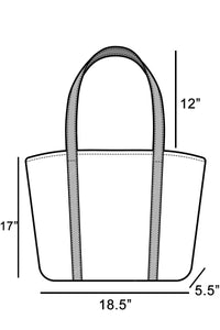 Large straw braided tote bag with hat holder by Trendsi, featuring woven texture and spacious interior for casual summer accessories.