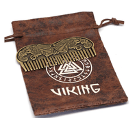 Vikings Odin's Ravens Beard Comb