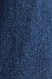 Voglio.us denim jeans with side buckle detail, slim fit, classic blue wash, featuring functional pockets and belt loops.
