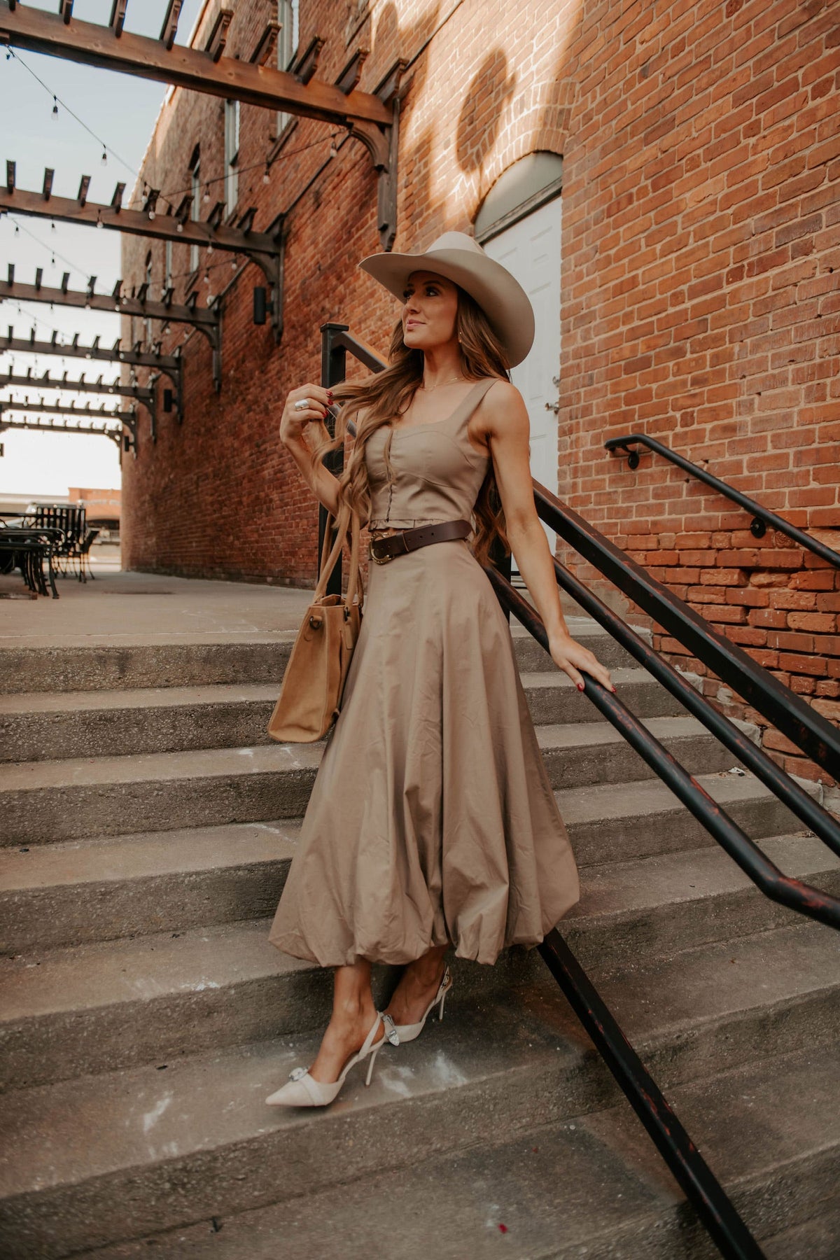 Western Vogue Boutique Barstow women's skirt set featuring coordinated top and skirt in stylish, casual western fashion.