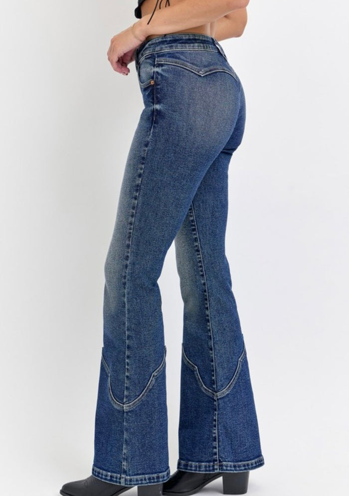 Codi women's jeans from Western Vogue Boutique, stylish denim bottoms with classic fit and five-pocket design.