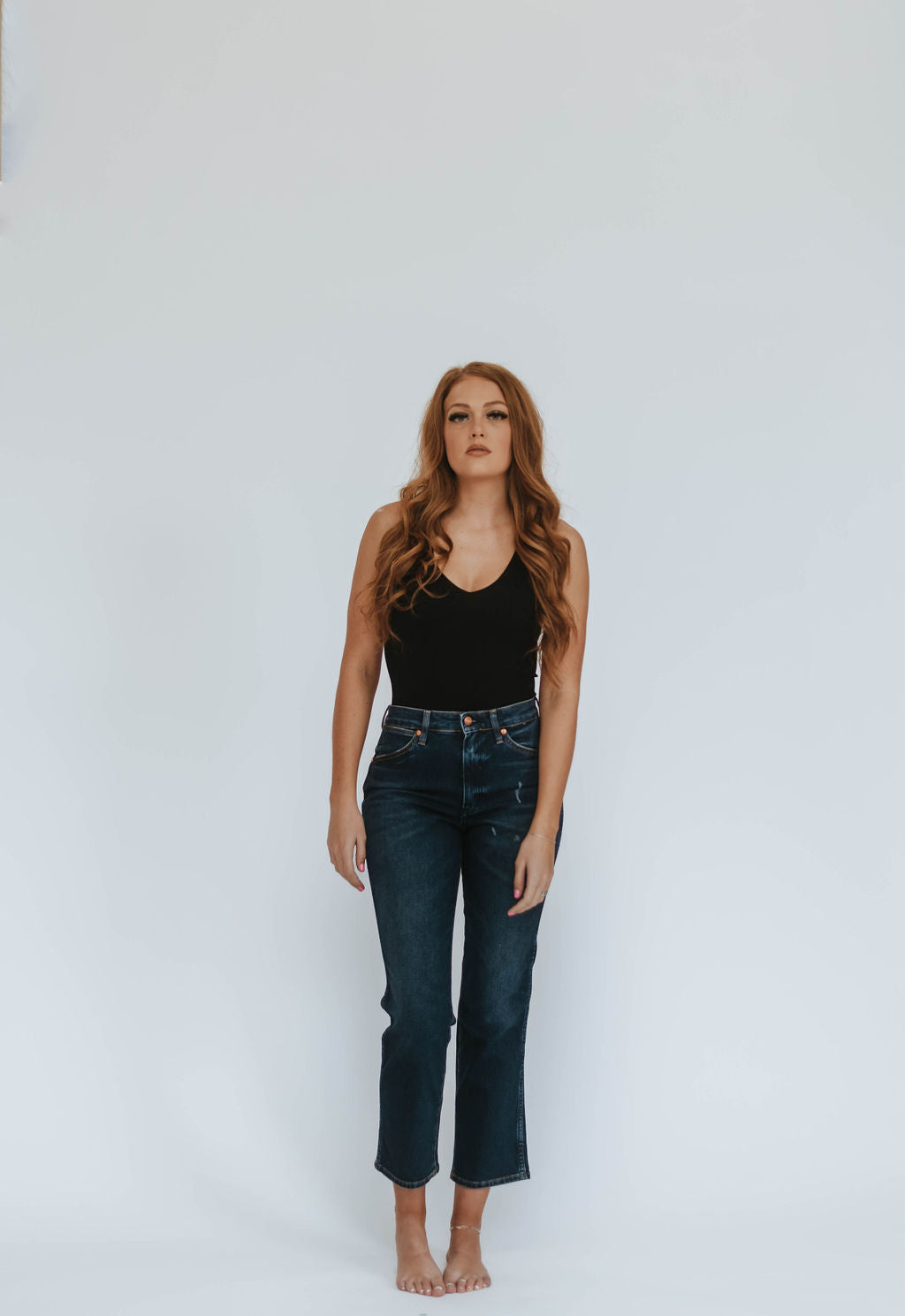 Wrangler Wild West Wonder Women denim bottoms featuring classic Western style with distressed detailing and a fitted design.