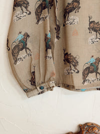 Western Vogue Boutique Tasha Polizzi Ina Top, stylish boho blouse with intricate embroidery and relaxed fit, perfect for casual wear.