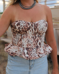 Women's Wild Jackson Hole top by Western Vogue Boutique, featuring a stylish Western-inspired design and comfortable fit.