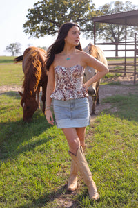Wild Jackson Hole women's top by Western Vogue Boutique, stylish casual top with a western-inspired design and comfortable fit.