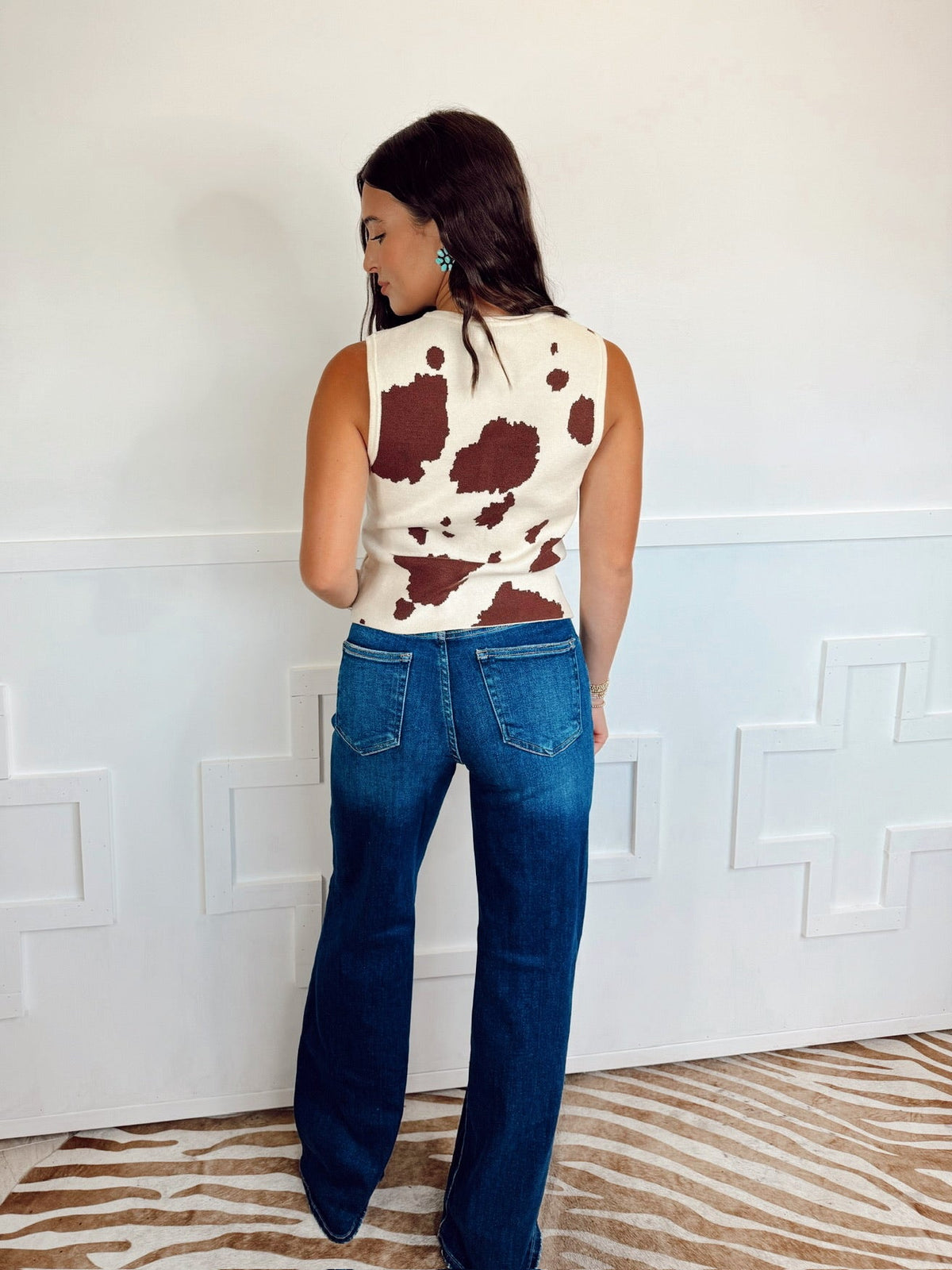 Women's Braford top by Western Vogue Boutique, stylish casual top with a comfortable fit and elegant design.
