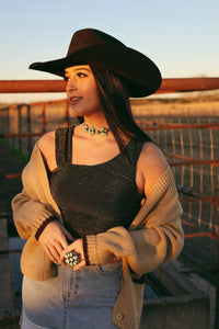 Western Vogue Boutique Opia Top Bodysuit, stylish fitted tops with sleek design, shown in a flattering front view.