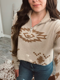 Isabelle Portland pullover jacket by Wild Cactus Boutique featuring a stylish, comfortable design with a cozy fit.