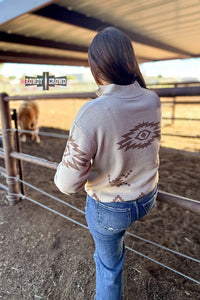 Isabelle Portland Pullover jacket by Wild Cactus Boutique, shown in a cozy, stylish design with a front view.