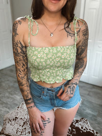 Wildflower Elegance Trail Blouse by Wild Cactus Boutique, lightweight shirt with floral print and relaxed fit.