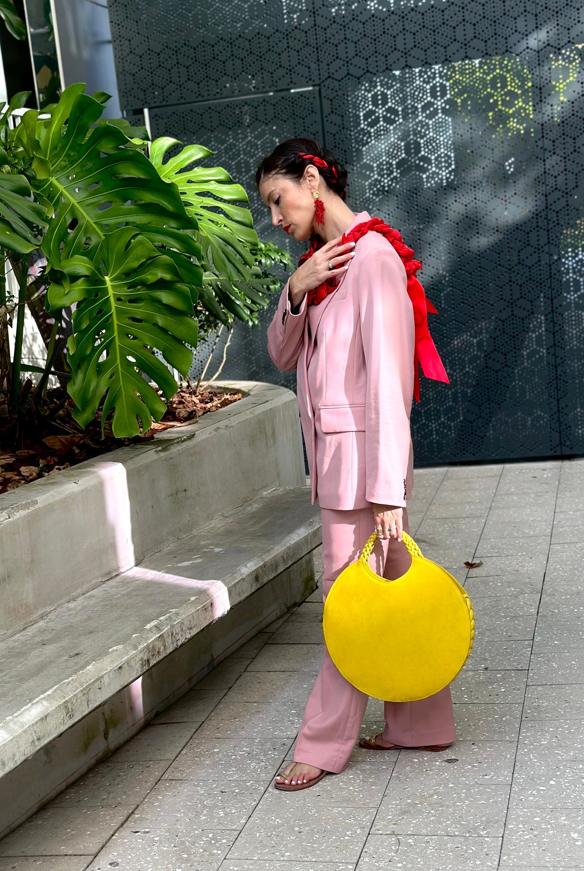 Black Luna tote bag by Ximena Kavalekas in suede and nappa leather, featuring a spacious design with sturdy handles.